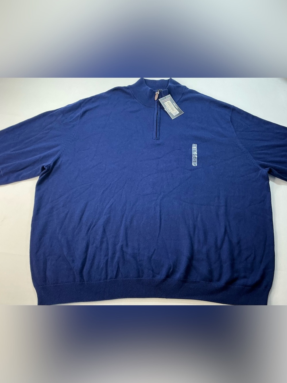 Men's Quarter-Zip Sweater - Navy